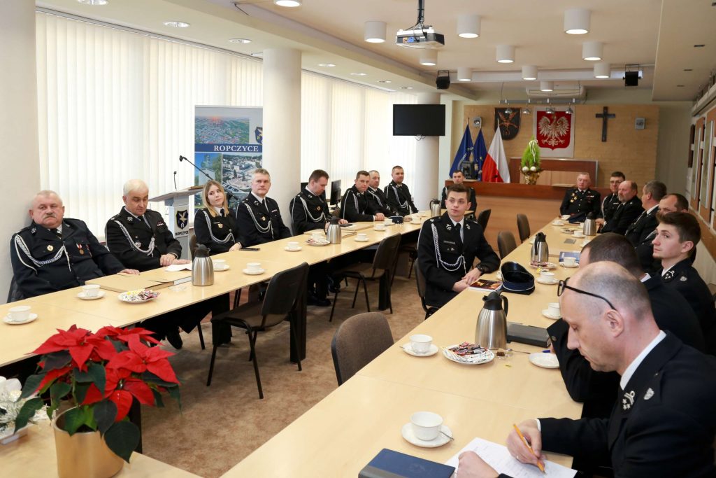 Spotkanie z prezesami i naczelnikami jednostek OSP
