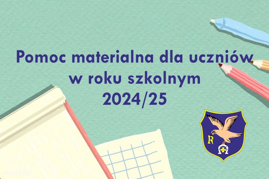 Pomoc materialna dla uczniów w roku szkolnym 2024/25