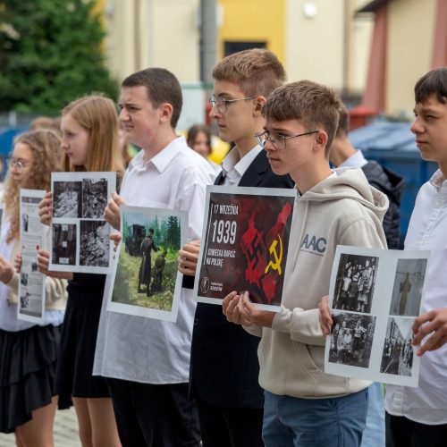 Uroczystość upamiętniająca tragiczne wydarzenia Września 1939