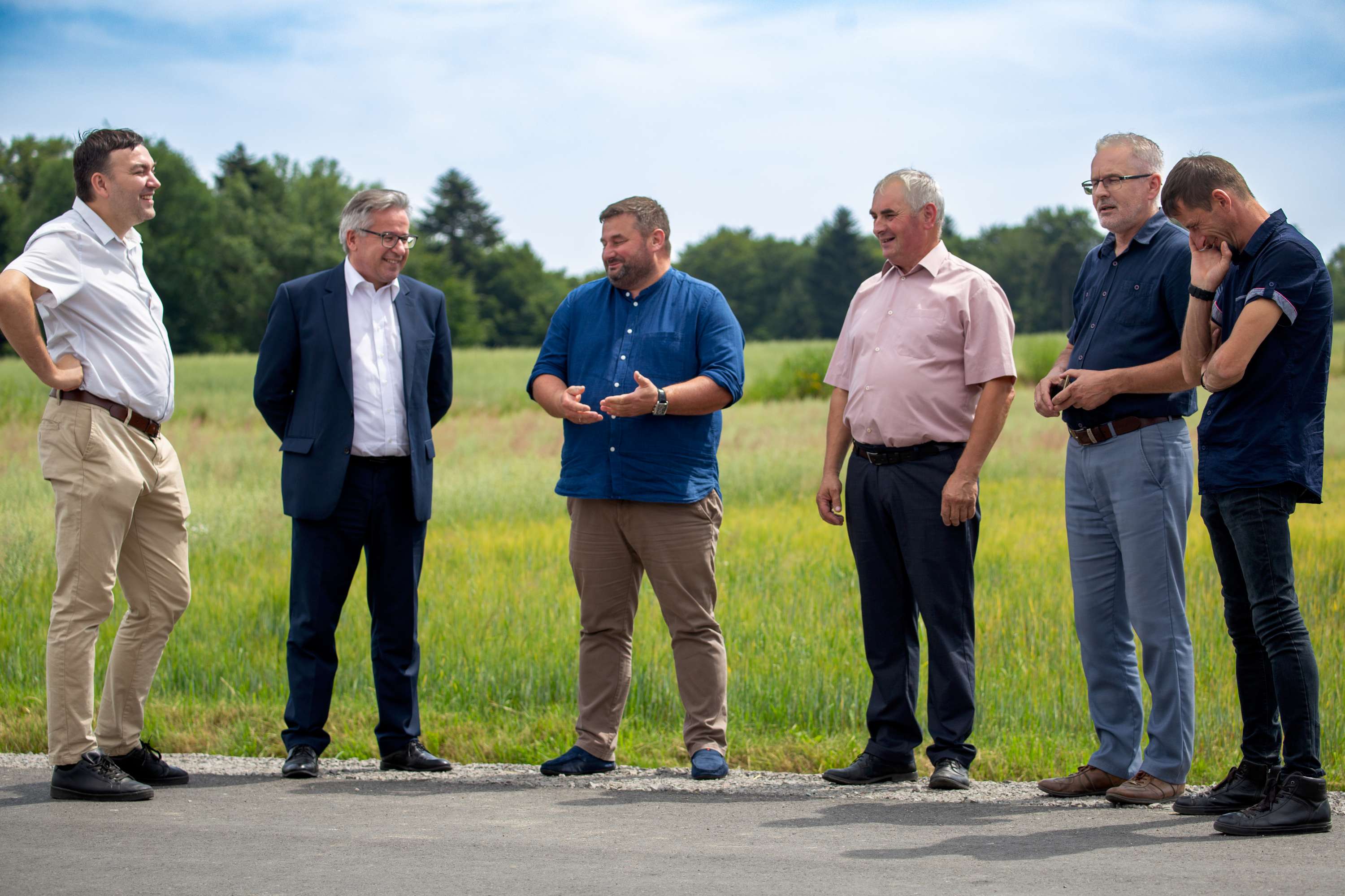 Odbiór końcowy drogi gminnej Mała-Kociomyśl