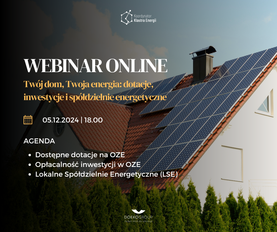 Darmowy webinar dla mieszkańców